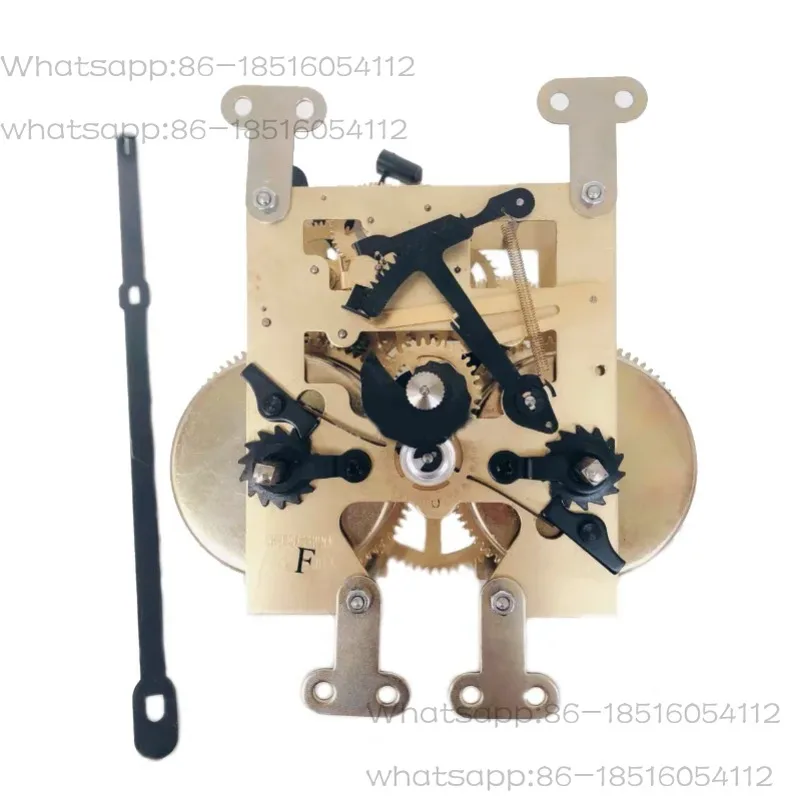 

Old-Fashioned Mechanical Winding Floor Clock Wall Table Full Copper Clock Movement Accessories 31 Days 15 Days