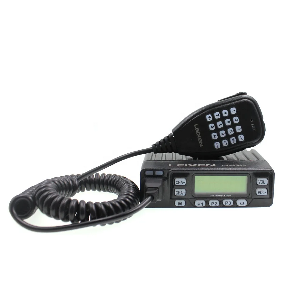 

LEIXEN VV-898S 25W Dual band136-174/400-480MHz Ham Radio Mobile Transceiver Amateur VV898S 25W 12000mAh Car Radio Two Way Radio