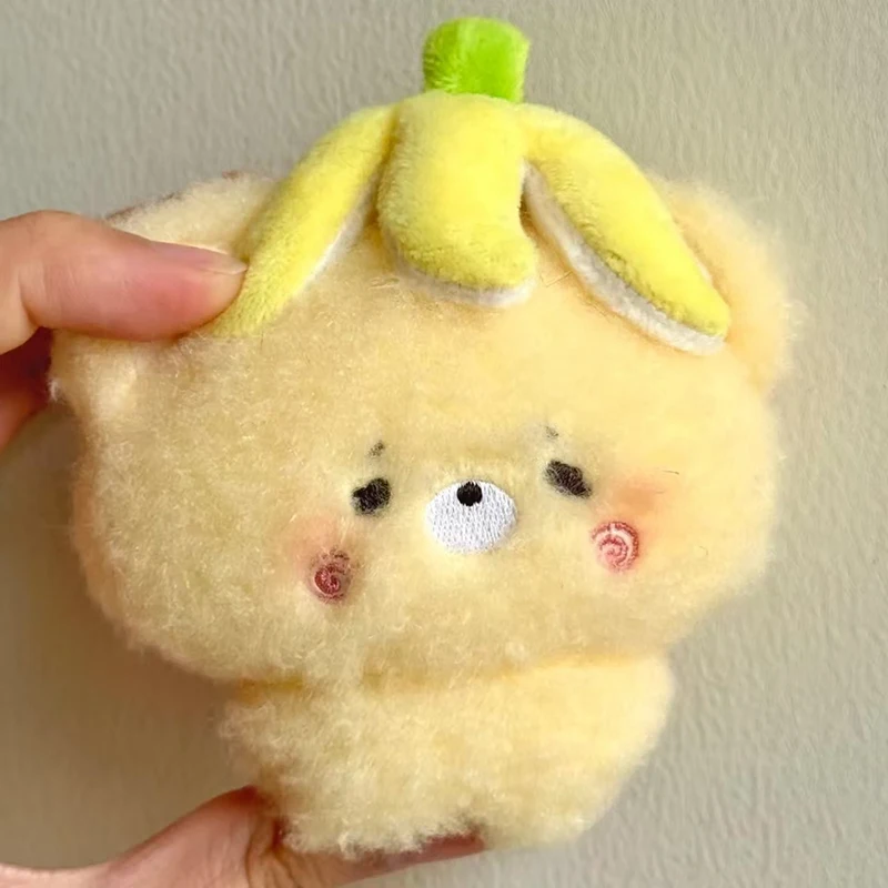 พวงกุญแจตุ๊กตาหมีกล้วยน่ารัก ของตกแต่งกระเป๋าเป้ ของขวัญวันเกิดที่สมบูรณ์แบบสำหรับเด็ก ที่แขวนกุญแจรถ