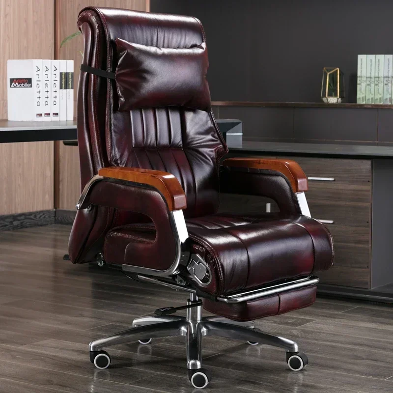 Salon Floor Office Chair Adjustable Gamer Glides Replacement Oversized Backrest High Chairs Leather Chaises Armrest Furniture