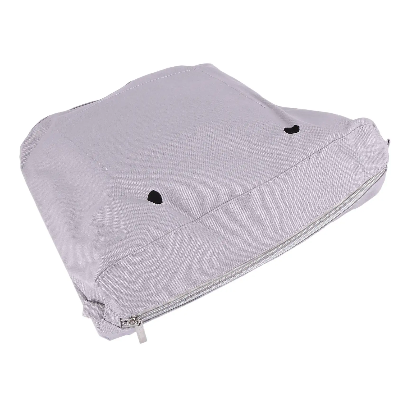 

CYL-водонепроницаемая однотонная холщовая вставка, внутренняя подкладка, карман на молнии для сумки Obag O Bag, сумка, светло-серый