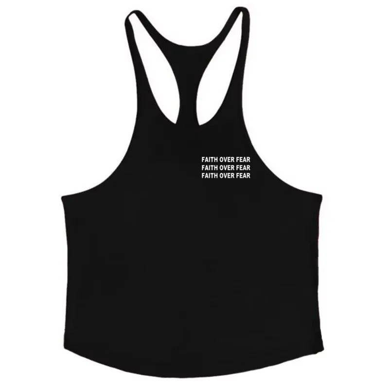 قميص بدون أكمام للياقة البدنية للرجال في كمال الأجسام - سترة بدون أكمام، ملابس لياقة بدنية قطنية قابلة للتنفس للتدريب، بناء العضلات #5