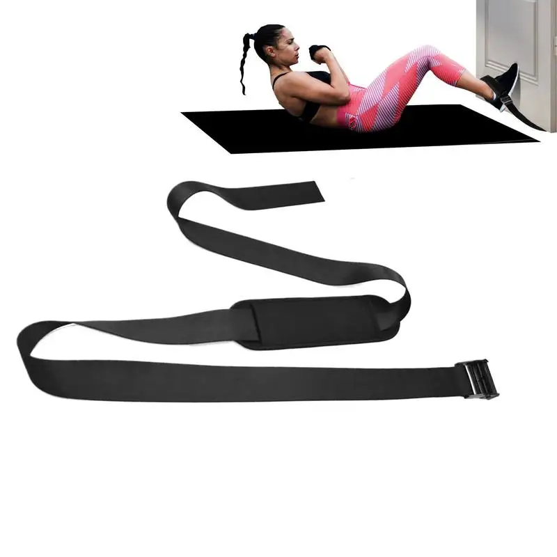 

Strap For Hamstring Stretch Hamstring Curl Adjustable Leg Bands Workout Equipment Home Gym Accessories For Strength Training &