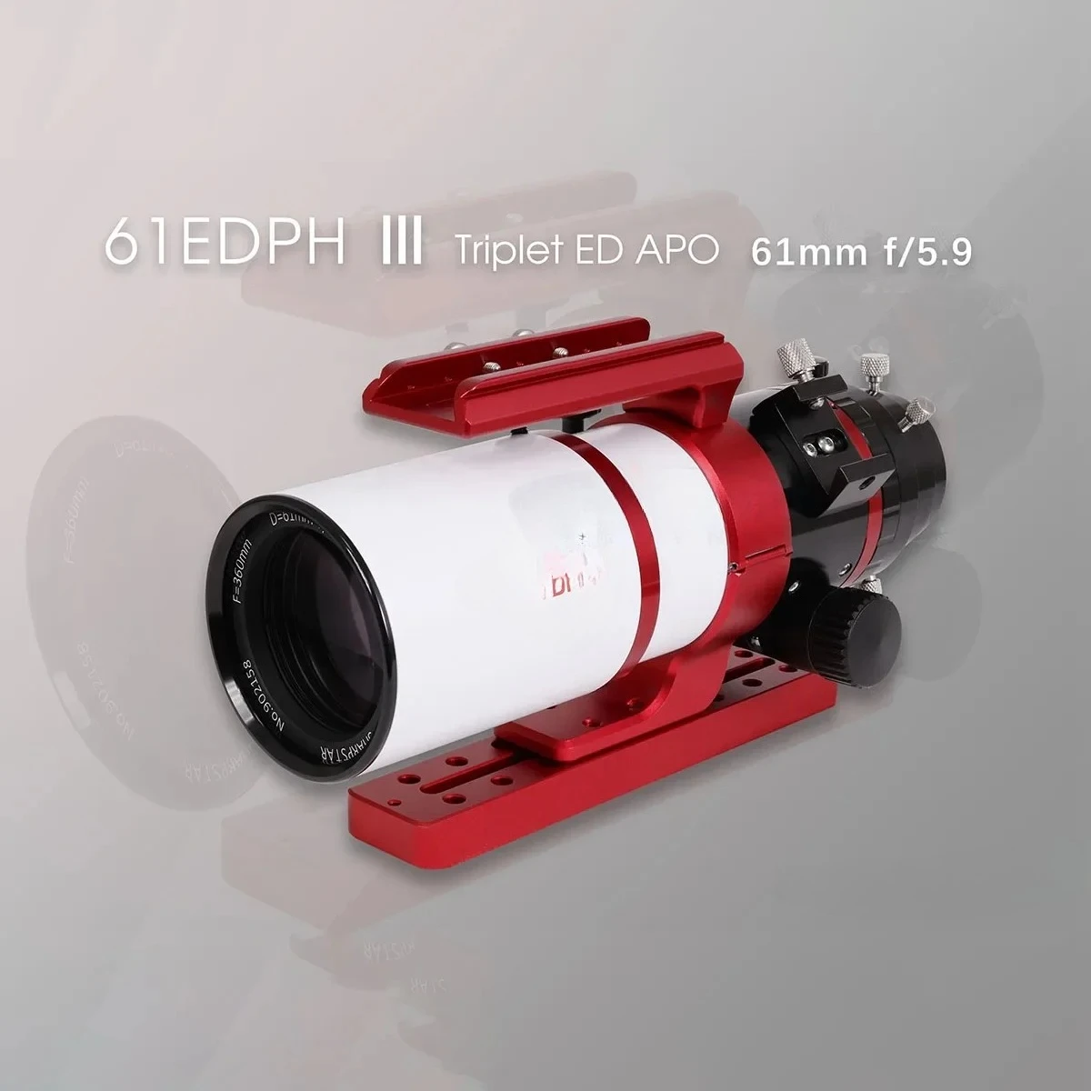 

sharstar 61mm f/5.9 ED Triplet Apo Refractor Telescope # 61EDPHIII (New V3)