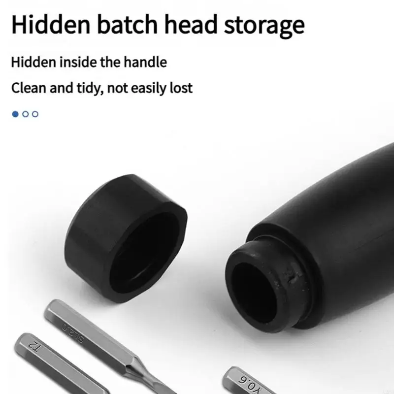 5 In 1 Ratcheting Screwdriver Set with Steel Bit Small Handle Simple to Operate for Accuracy Repair A2BB