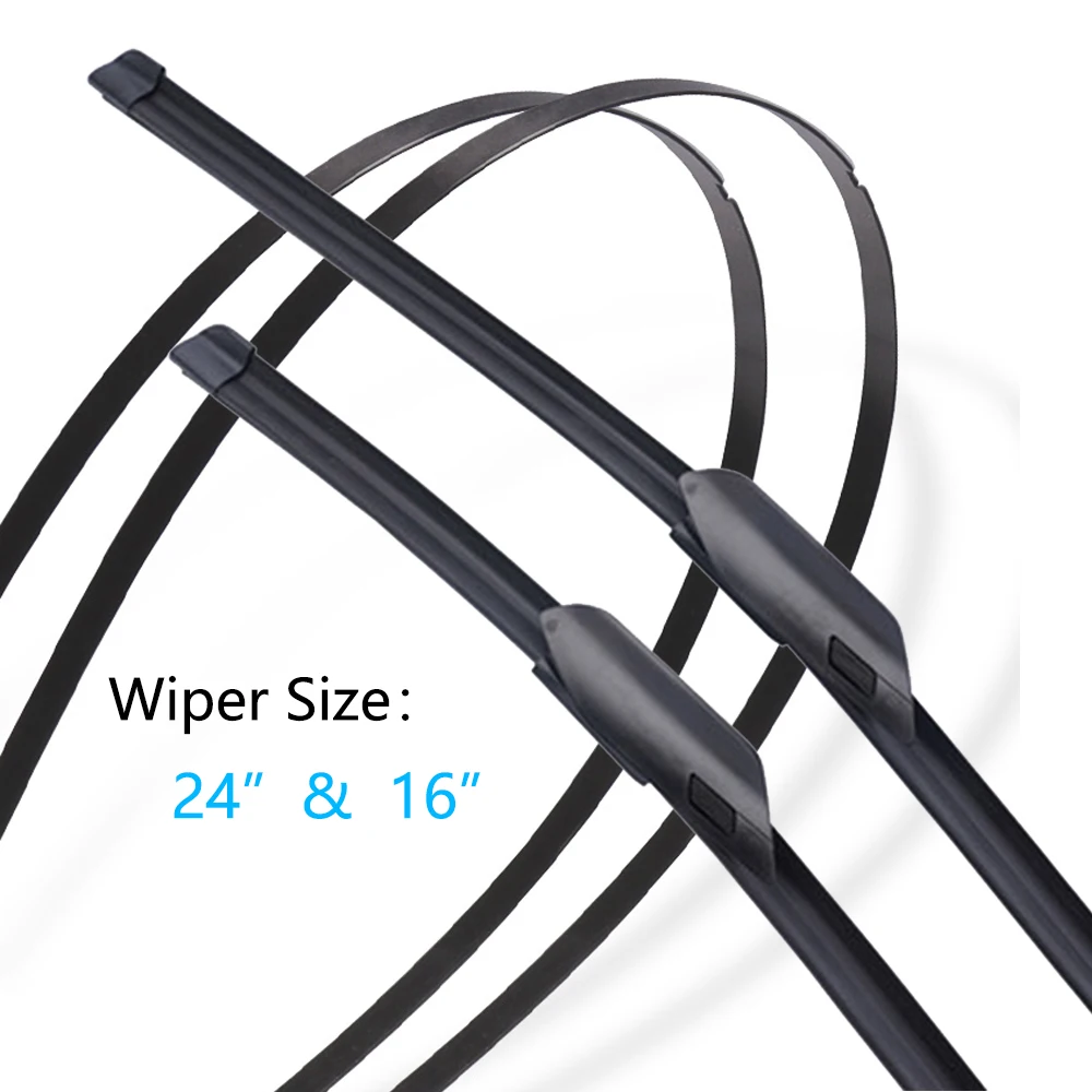 2x for Haval Jolion 2022 Accessories 2021 2023 Frameless Wiper Blades Universal Windscreen Front Window Car Washer High Quality