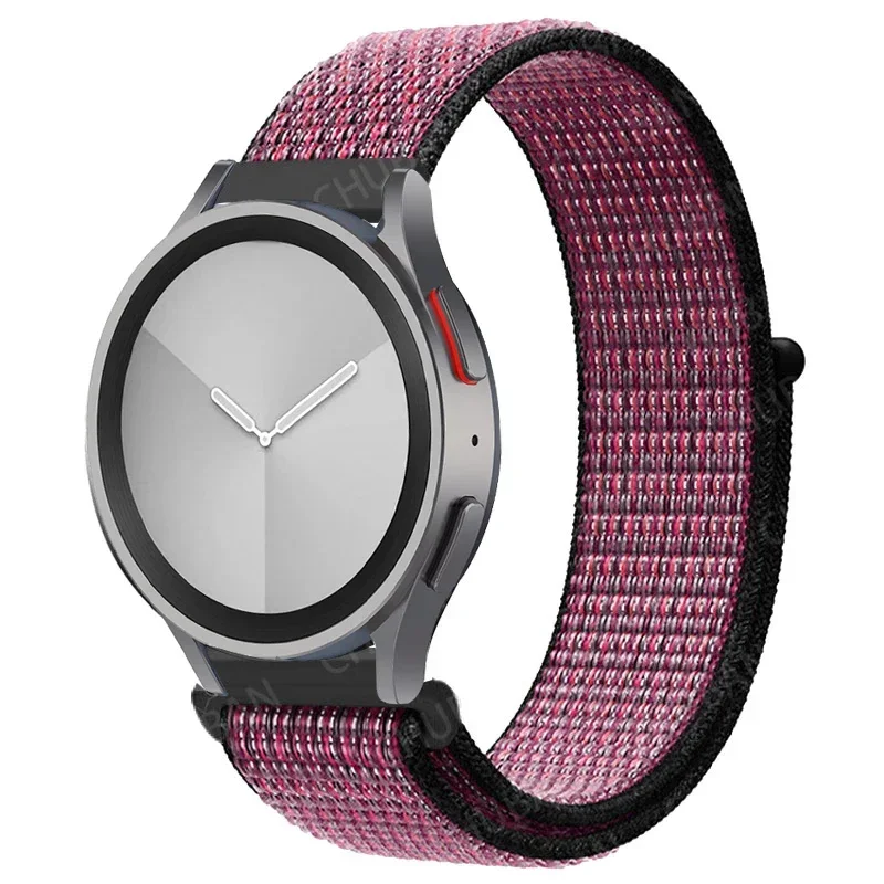 Nylon-Schlaufenband für Samsung Galaxy Watch 7 FE 6/5/pro/4/Classic/active 2 40–44 mm 20 mm/22 mm Sportarmband Huawei GT 2/e/3 Armband