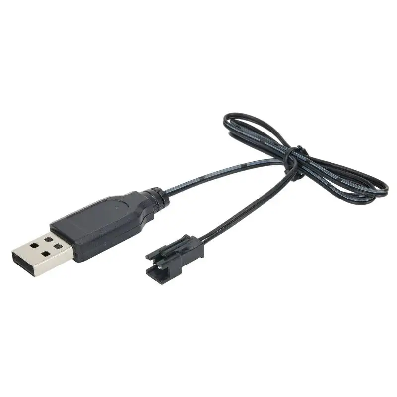 3.7V Lithium Battery SM 2P Charging Cable RC USB Charger Cord Wear-resistant for RC Quadcopter Off-road Toy Car view 4