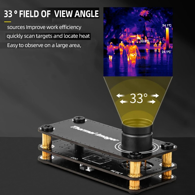 

New USB Mini Infrared Thermal Imager-20℃-1000℃ Tempreature Measuring Meter for OTG APP Control Multifunction Thermodetector