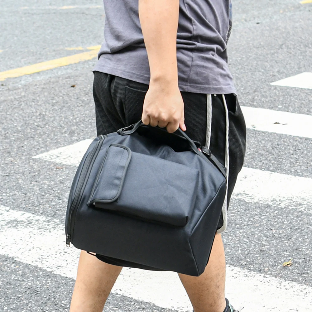 حقيبة حمل للسفر حقيبة تنظيم مقاومة للصدمات مضادة للسقوط مع مقبض وحزام كتف وجيب ملحق لـ Bose S1 Pro+/S1 Pro