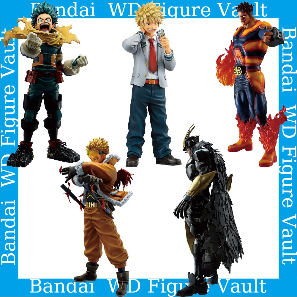 

Bandai Ikemen Lottery: My Hero Academia The Power of Weaving Izuku Midoriya Katsuki Bakugo Hawks Armored All Might Endeavor