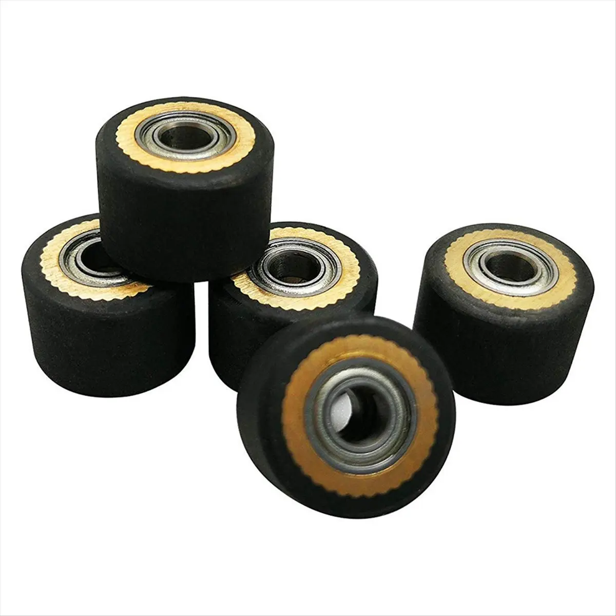 T32C New 5pcs Pinch Roller for GCC RABIT Pcut Mimaki Graphtec Iolion Cutter Plotter 4x10x14mm