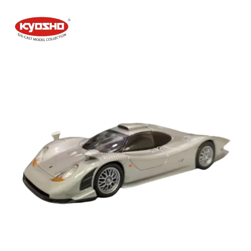 

Premium ratio 1/64 Porsche 911 GT1 Silver Le Mans Racing 996 alloy model collection ornaments, Children's Day gift toys for boys