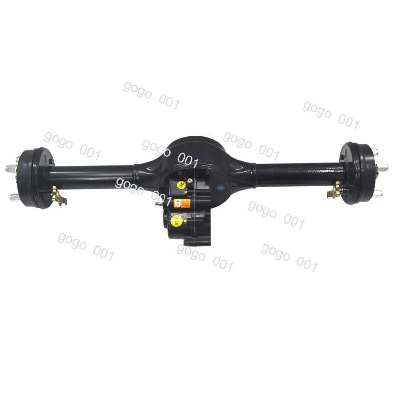 

"Electric Tricycle Rear Axle Assembly - Differential Gearbox with Disc Brake & Power Motor, Split/Integrated Housing Option"