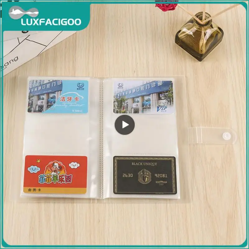 Comodo Album fotografico libro di carte fotografiche da tre pollici con fibbia libro di biglietti da visita impermeabile a prova di polvere libro di biglietti da visita a prova di caduta