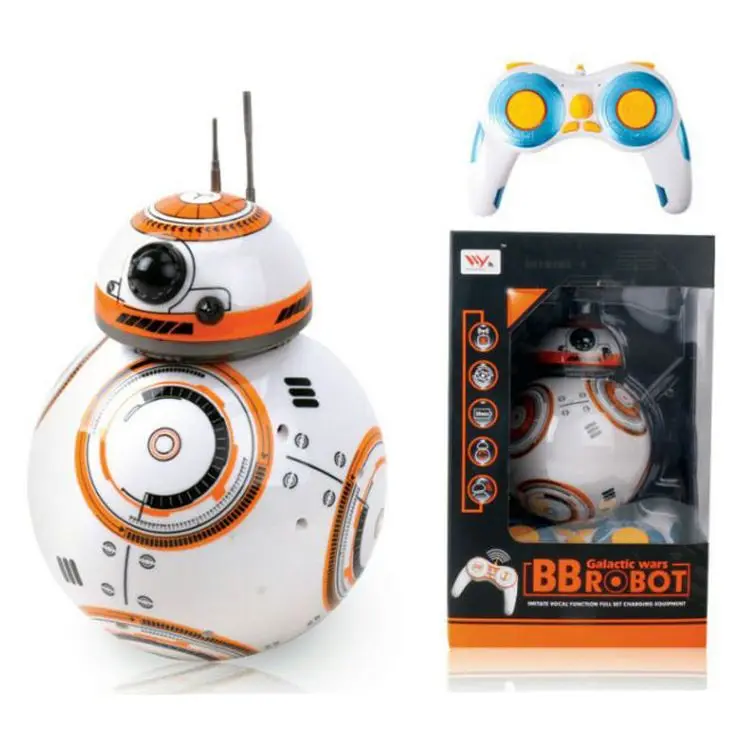 子供のためのスターウォーズスマートリモコンロボット,モデルBB 8,人形