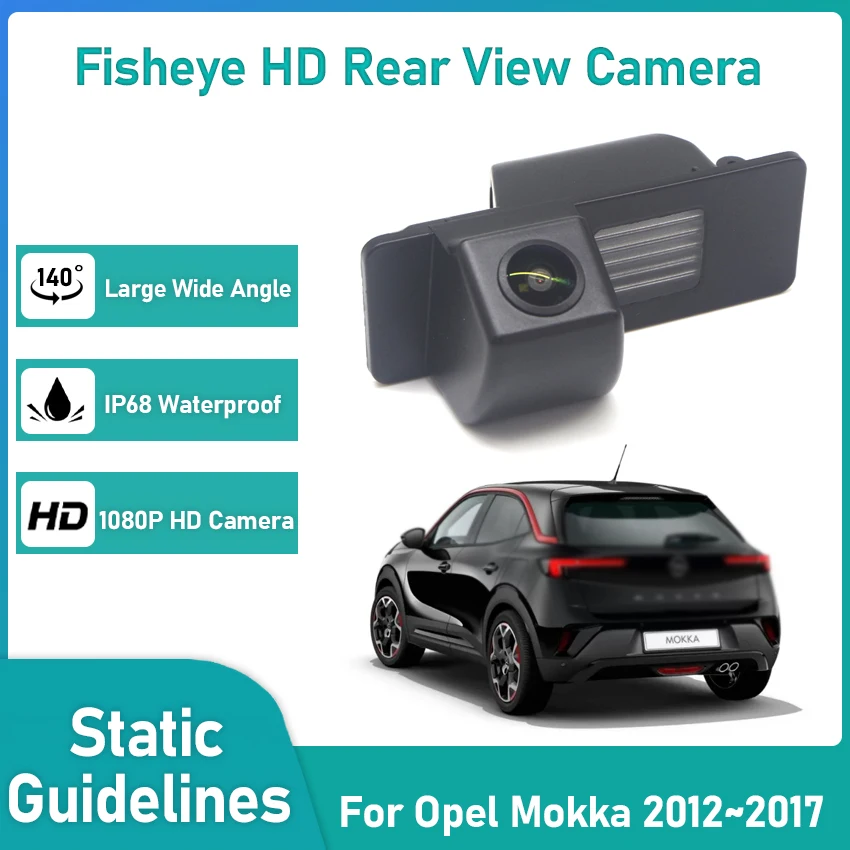 

HD Night Vision For Opel Mokka 2012 2013 2014 2015 2016 2017 Vehicle Rear View Reverse Camera Waterproof high quality RCA