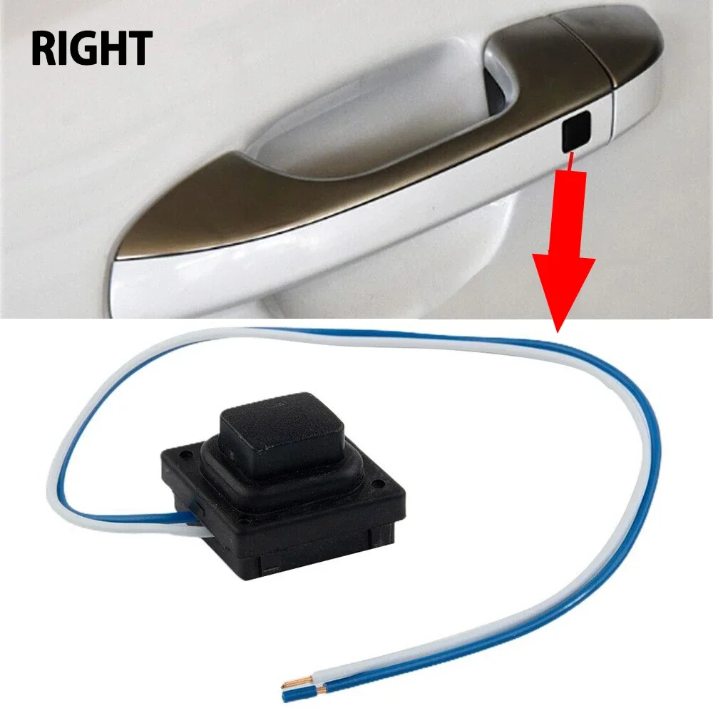 

1PCS Left & Right Exterior Door Handle Small Button Switch Cover For KIA Sportage QL 2016-2021 82651D9710 82661-D9710