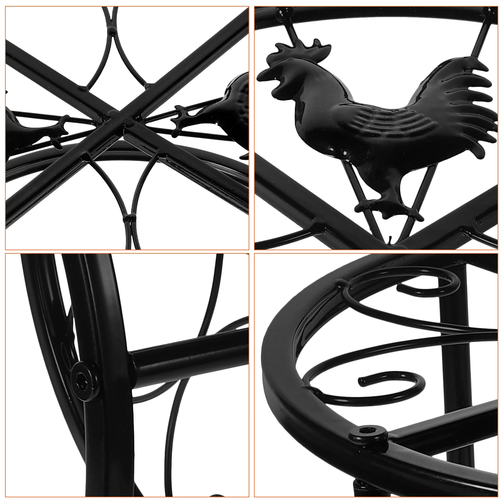 

Chicken Feeder Rack Metal Stand For Poultry Feed Bucket Raised Pet Food Bowl Holder Multi-Function Chicken Waterer Rack