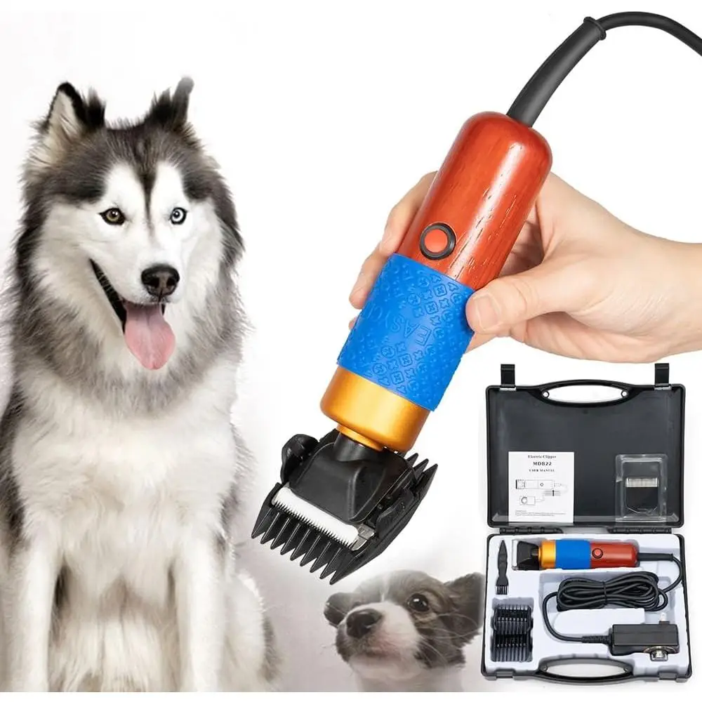 

10T Sheep Shears, 200W Electric Clippers for Animal Grooming - Suitable for Sheep, Goats, Dogs, Cats, and More