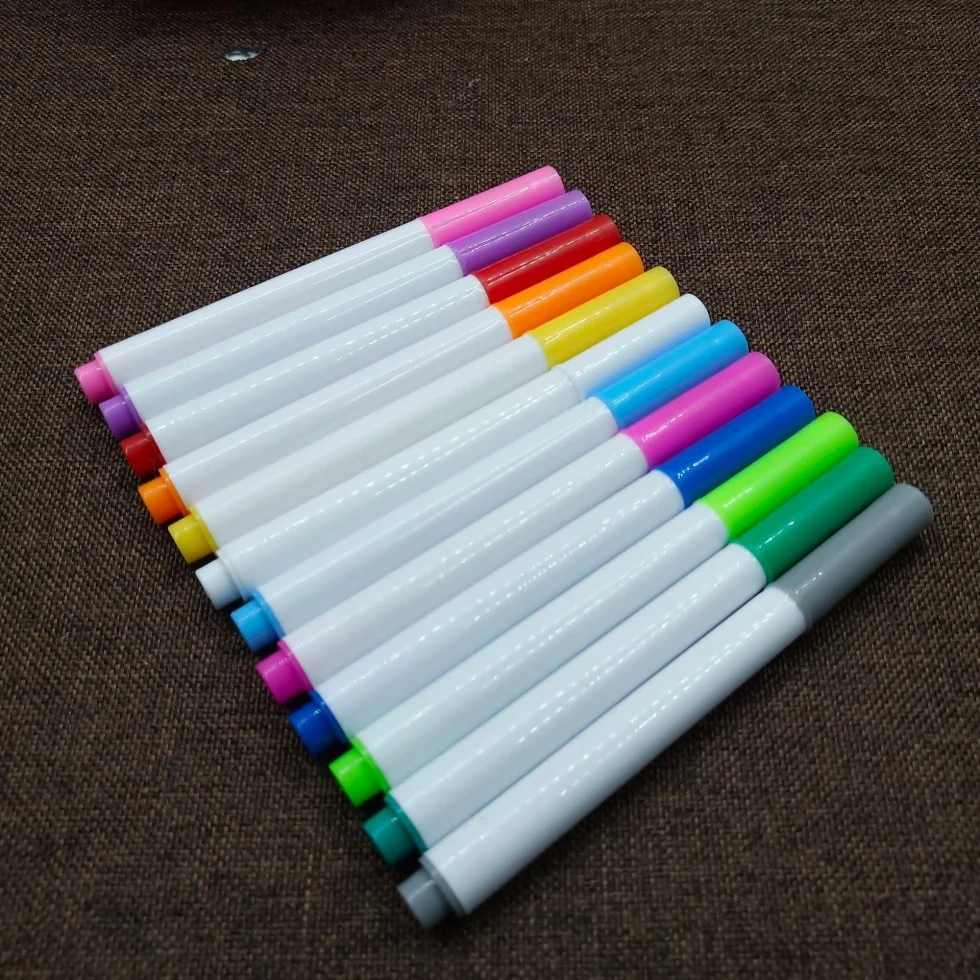 

Environmentally friendly dust-free water-soluble liquid chalk set 1 lamp board fluorescent pen acrylic erasable blackboard pen