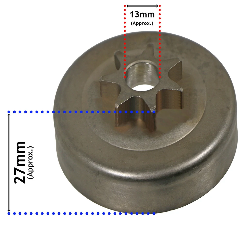 

Шайба звездочки бензопилы, запасной инструмент, набор шайб, высота 27 мм, диаметр центрального отверстия MS251C, новинка