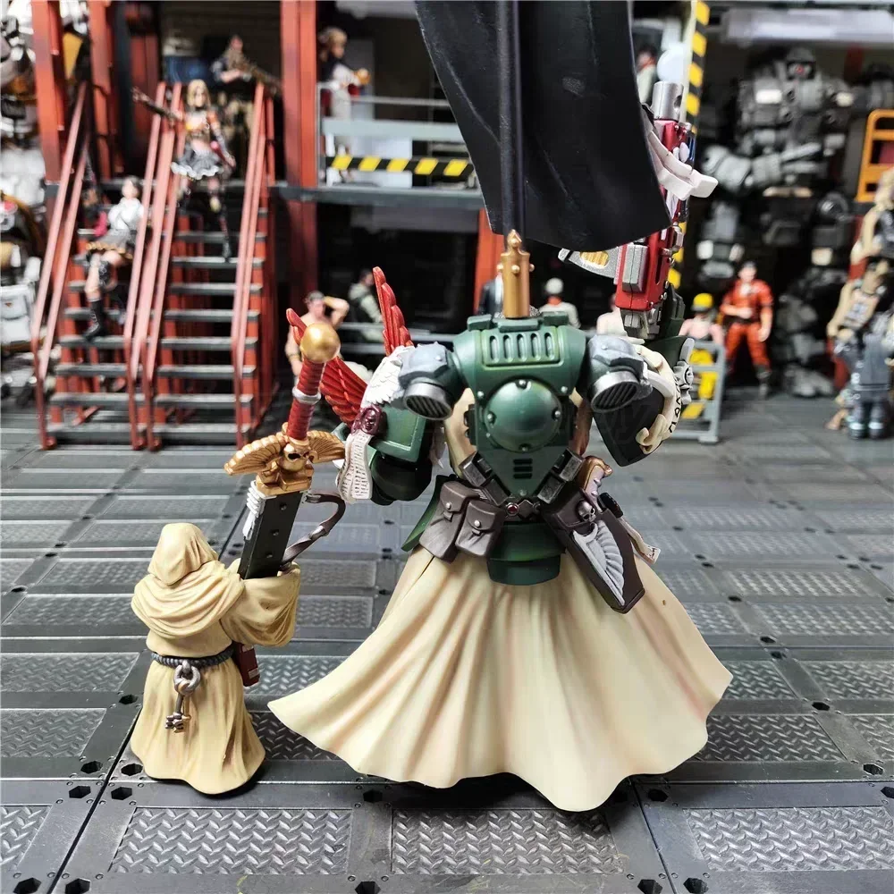 【MT】JOYTOY 1/18 عمل الشكل Warhammer 40K Dark Angels Master Azrael أنيمي اللعب هدية الكريسماس