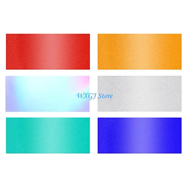 

37JE Strong PET Wheel Stickers Universal Fit Reflective Feature Car Wheel Hub Reflective Decals Quick Installation for Auto