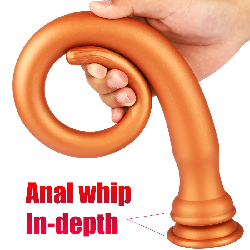 Super Long Anal Dildo Huge Soft Anal Butt Plug Erotic Adult Sex Toys For Women Men Anus Dilator Masturbator Big Butt Plug