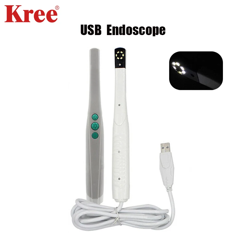

Стоматологический USB-эндоскоп HD для полости рта, водонепроницаемая с 6 светодиодными лампами для стоматологического оборудования для проверки зубов