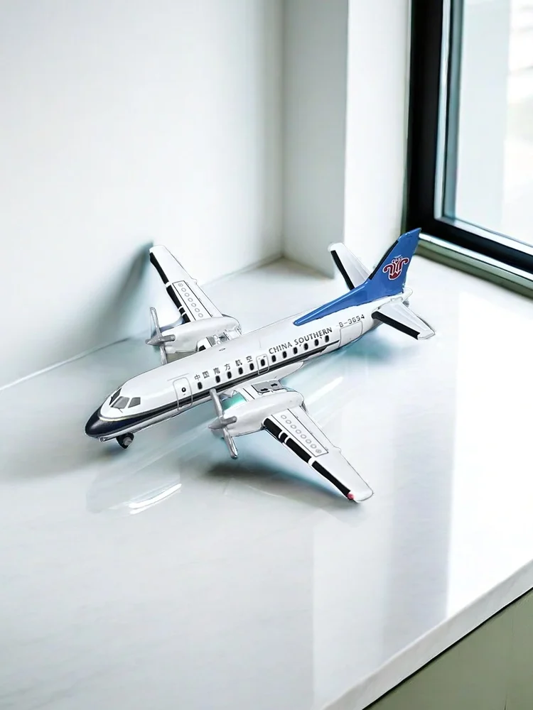 New Diecast 1: 400 Scale Southern Airlines SAAB340 B-3651 Alloy Aircraft Model Finished Emulation Airplane Model Collection Gift