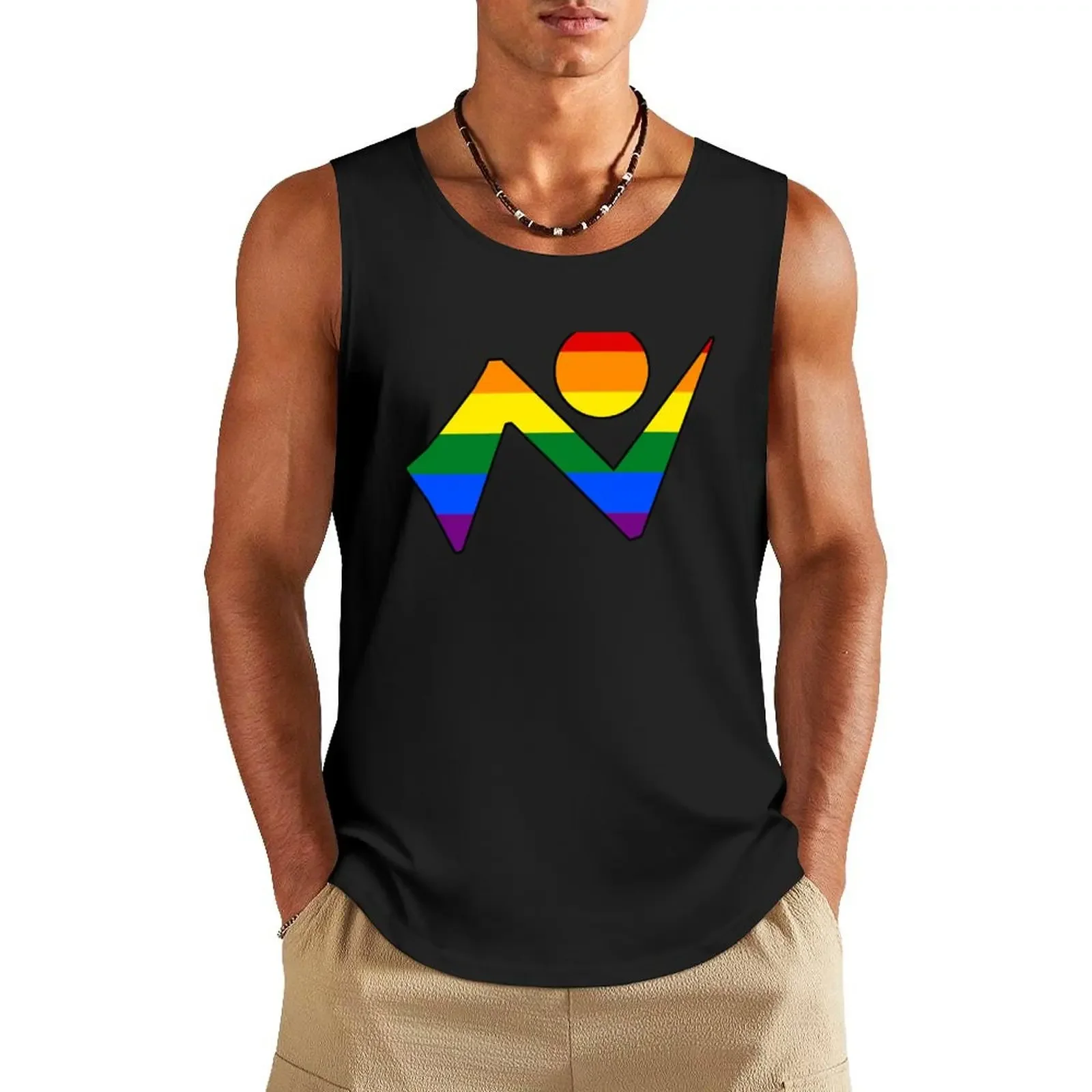 

Galatic Patrol - Pride emblem Tank Top sleeveless man shirts gym accessories man