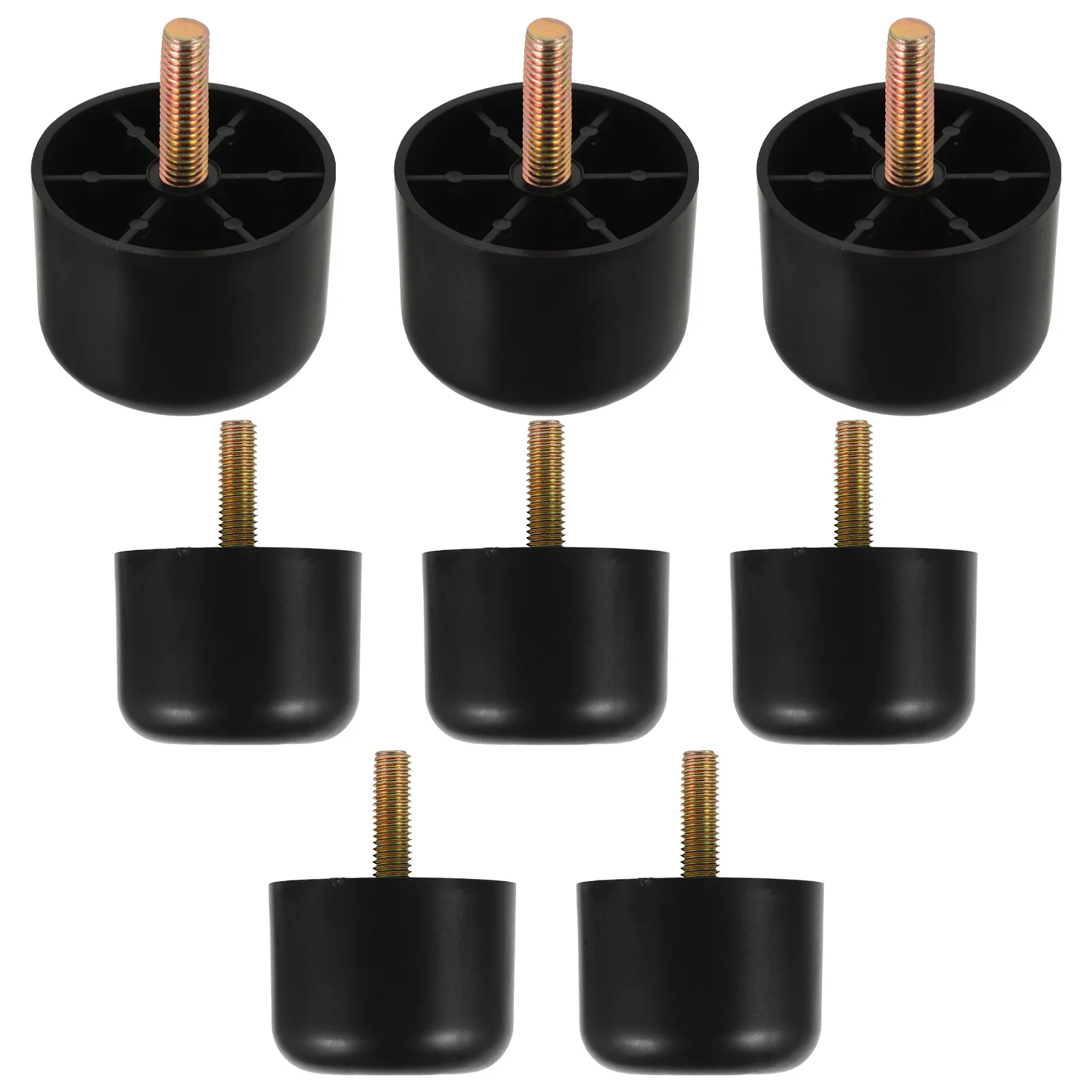 

8Pcs Sofa Feet Plastic Furniture Legs Replacement Durable Stable Furniture Foot Pads for Chair Cabinet Sofa Glides