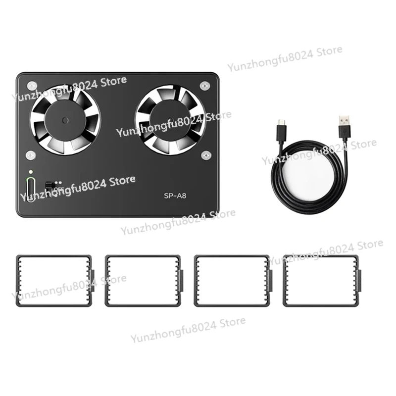 

L22A-SP-A8 Camera Cooling Fan for A7M4 ZVE1 A6700 A7C2 ZVE10 ZV1 R5 90D XS10 XT4 X-H2S Dslr Cooling System