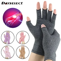 1 Pair Compression Arthritis Gloves Wrist Support Joint Pain Relief Hand Brace Women Men Therapy Wristband Compression Gloves