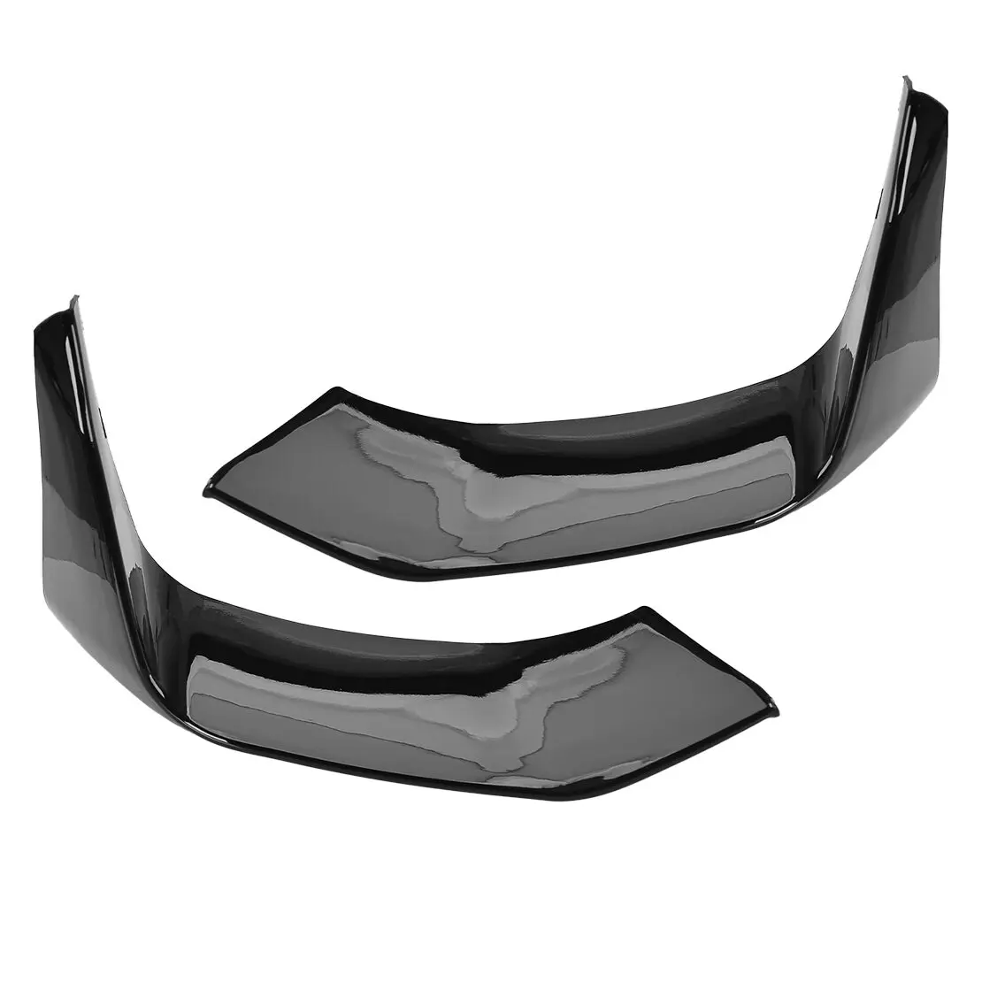 

1 Pair Front Bumper Splitters Lip ABS Fit for BMW F80 M3 F82 F83 M4 2015 2016 2017 2018 Black