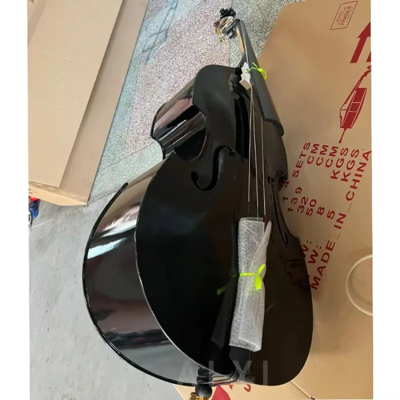 Hot Sales Cheap Black Upright Rockabilly Double Bass