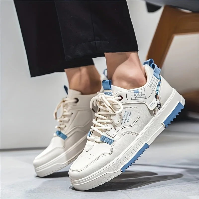 Atmungsaktive kleine weiße Schuhe für Herren, koreanische Version, Trend, vielseitig, lässig, verschleißfest, Sportbrettschuhe, Turnschuhe