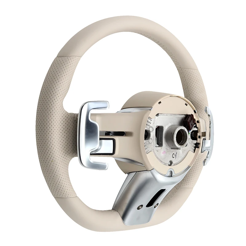 البيج عجلة توجيه سيارة التوصيل والمكونات لمرسيدس بنز AMG A C E S الفئة G63 C63 E63 S63 W212 W213 G500 GLA45 GLS63 W204 W205 #6