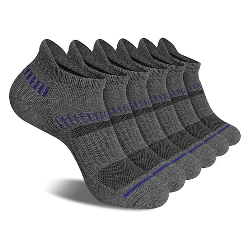 6 Paar übergroße Sommersportsocken für Herren, geeignet für verschiedene Anlässe, atmungsaktiver Stoff, bequem und langlebig, vielseitig einsetzbar