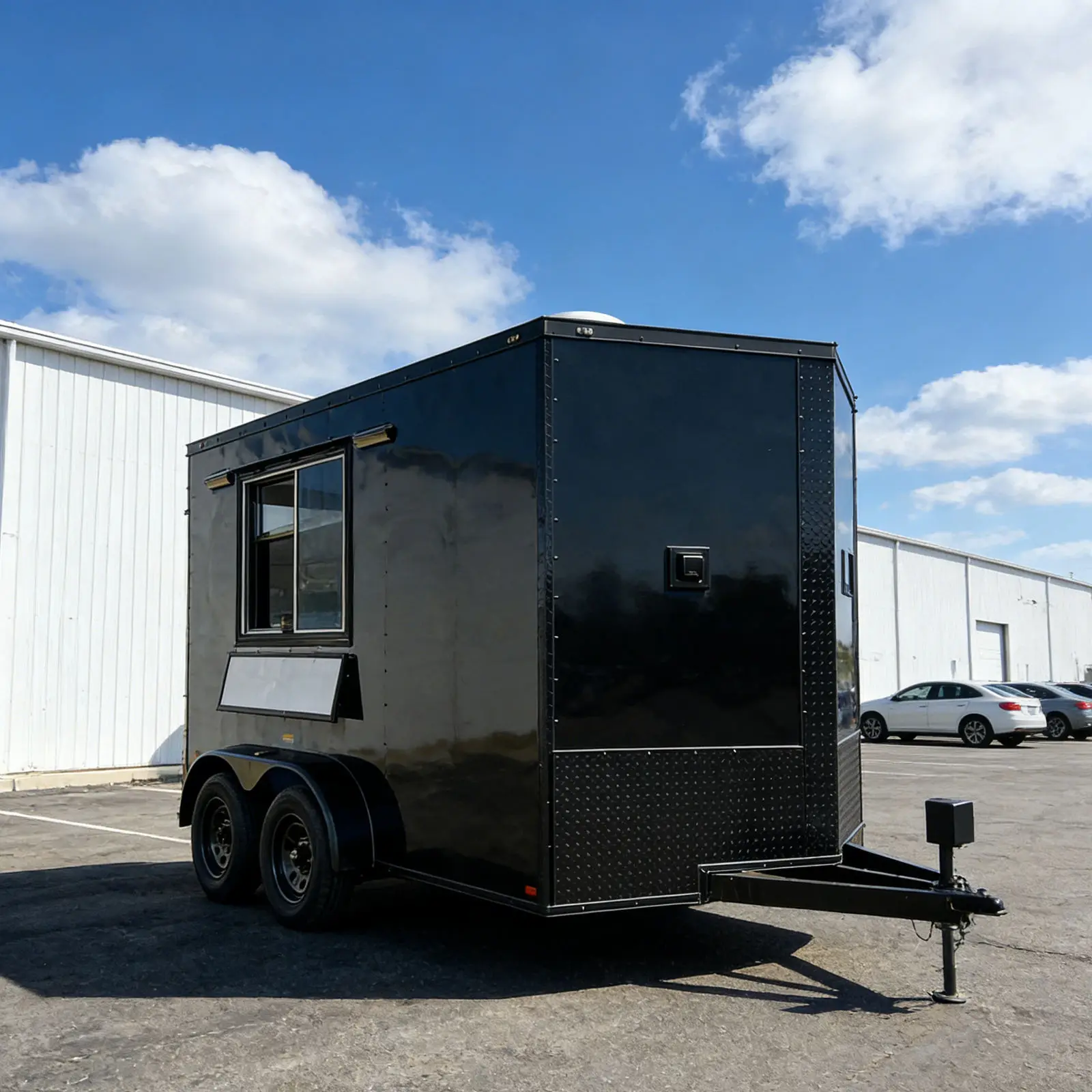 Custom Mobile Food Trailer with Full Kitchen & Low MOQ for Catering, Festivals & Weddings - for Food Entrepreneurs & Startups
