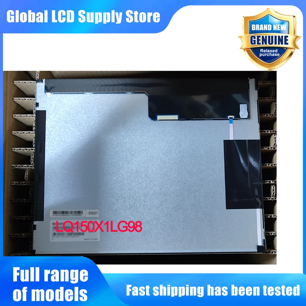 LQ150X1LG98 15.0 Inch 1024*768 LCD Screen Display Panel Replacement for Industrial POS Medical Monitor LCD Display