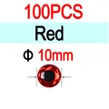 10mm Red 100pcs
