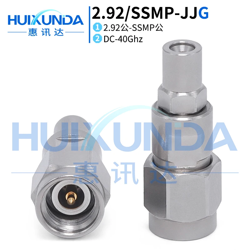 

2.92MM/SSMP-JJG millimeter wave 40G test adapter 2.92 male SSMP/GPPO connector