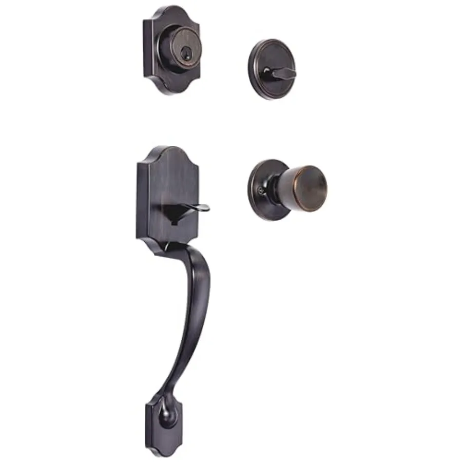 Front door lock set full view