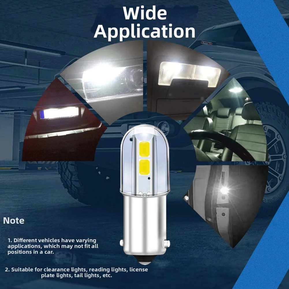 LED Map Light Car Dome Light For Interior Lighting 360 Degree Beam IP65 Waterproof Plastic Construction For Car
