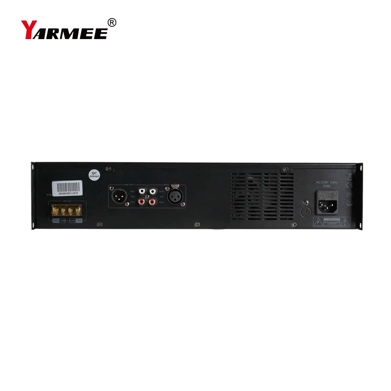 Yarmee One Channel Class D Power Amplifier PA-240 for Music System,Conference System,Public Address System