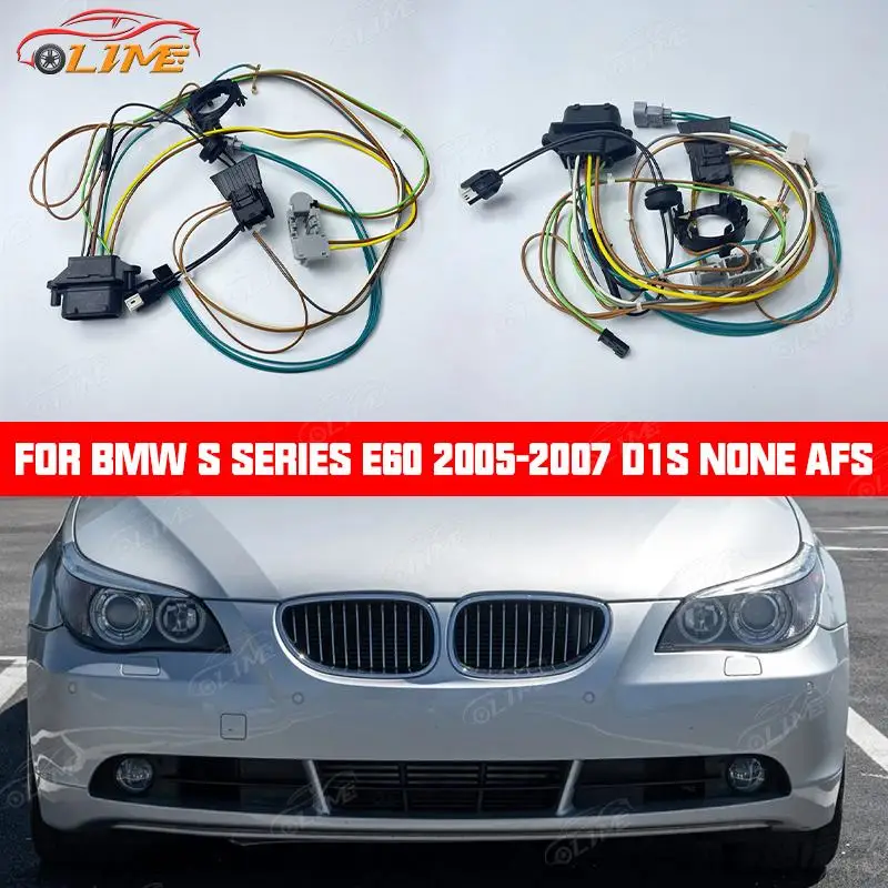 

Car headlight wiring harness is suitable for BMW 5 Serises E60 E61 2005-2007 internal wiring harness plug non-AFS D1S