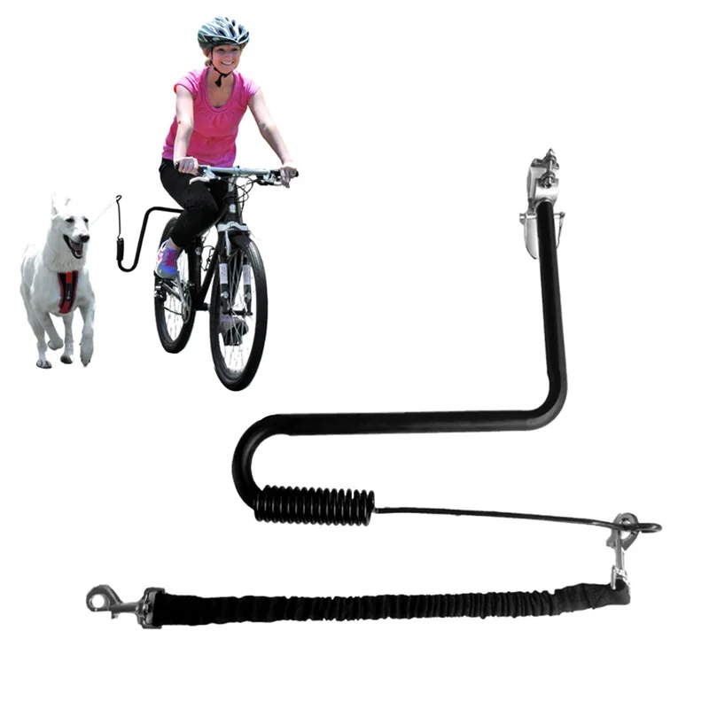 

A03F-Hands Free Heavy Duty Dog Bike Leash Attachment Dog Bicycle For Riding Leash For Cycling Exercise