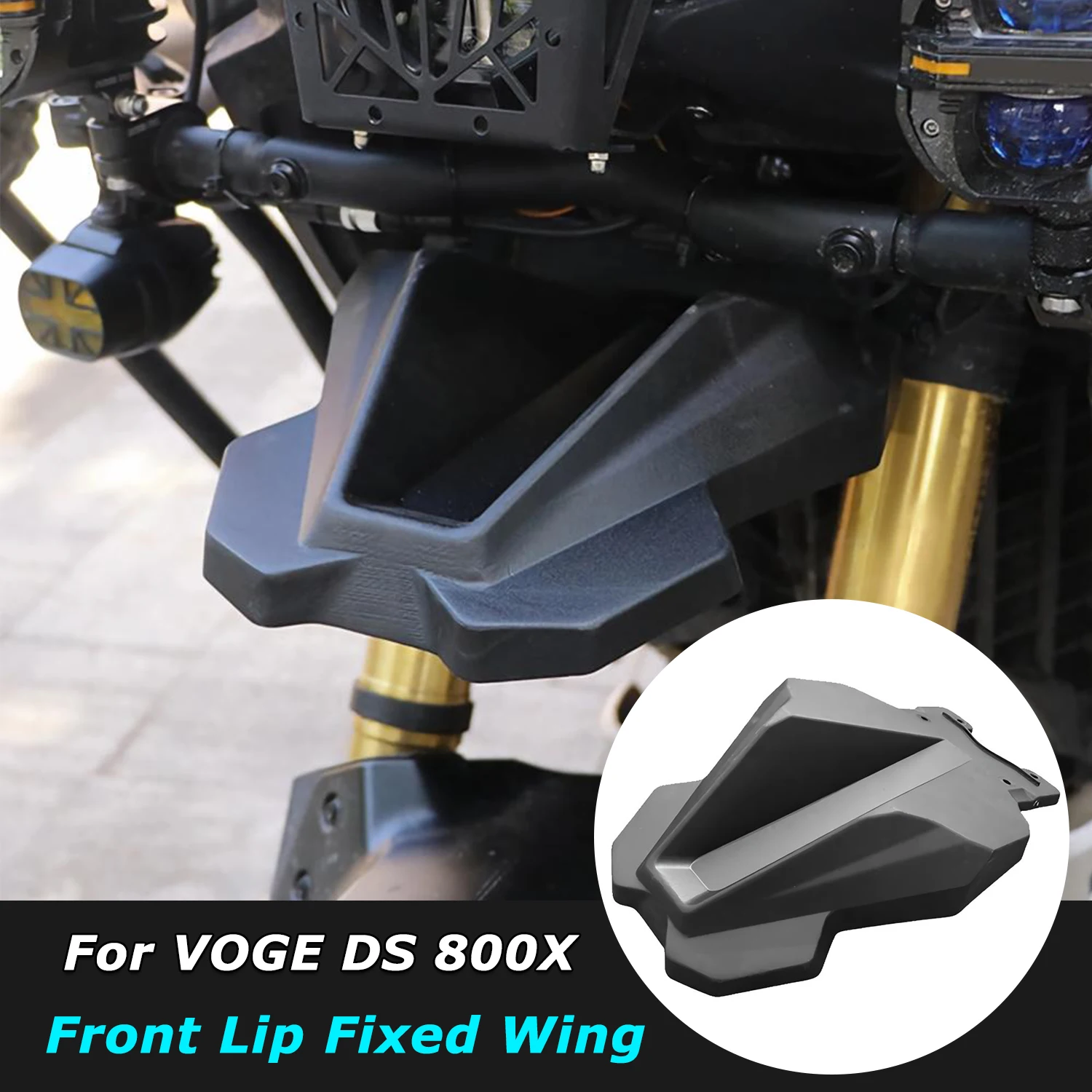 DS 800X DS800 X Motorcycle Front Fender Beak For Voge DS800X DSX800 Nose Fairing Beak Cowl Extension Wheel Cover Accessories